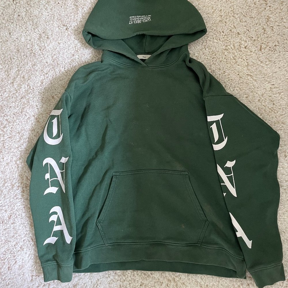 TNA green hoodie